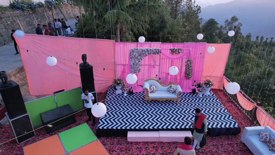 Sangeet evening at Digantaa Resort